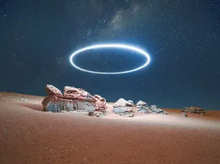  عکس پس زمینه از شب های کویر برای کامپیوتر