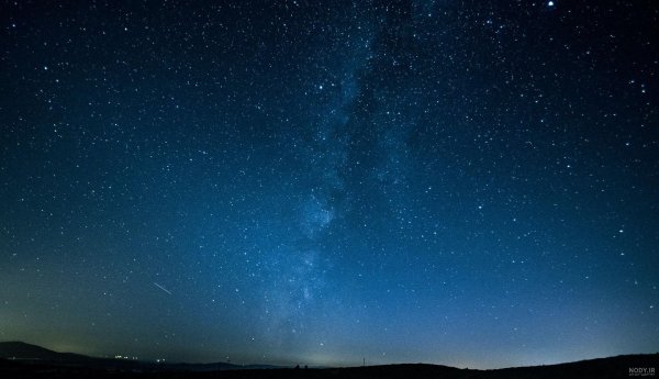 عکس شب پرستاره کویر خفن با کیفیت HD