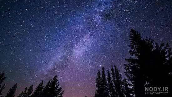  عکس شب پرستاره کویر خفن با کیفیت HD