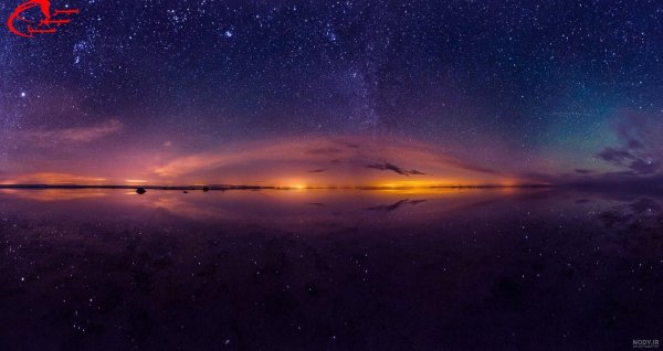  عکس شب پرستاره کویر خفن با کیفیت HD