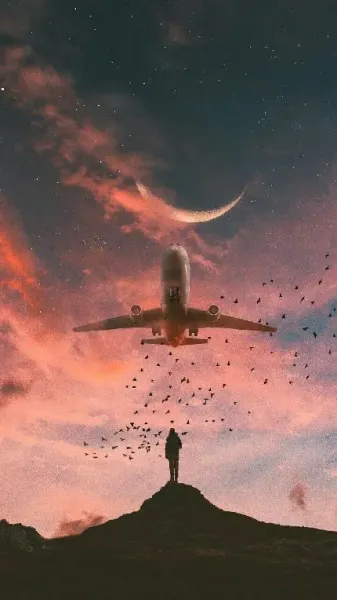  دانلود تصویر زمینه هواپیما