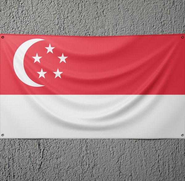  عکس پرچم کشور سنگاپور