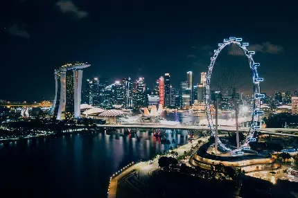  عکس برج های بلند کشور سنگاپور برای بک گراند