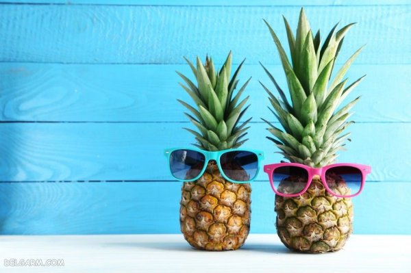  عکس آناناس برای والپیپر تابستونی