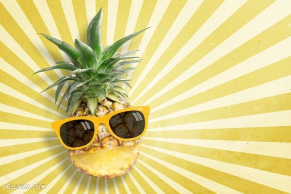  عکس آناناس برای والپیپر تابستونی