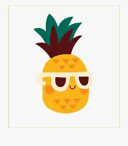 عکس آناناس کیوت