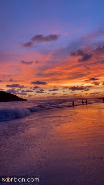  پروف غروب خورشید