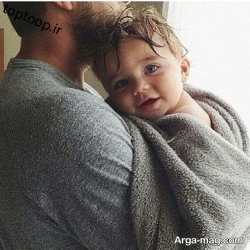  ایده ژست عکس پدر پسری