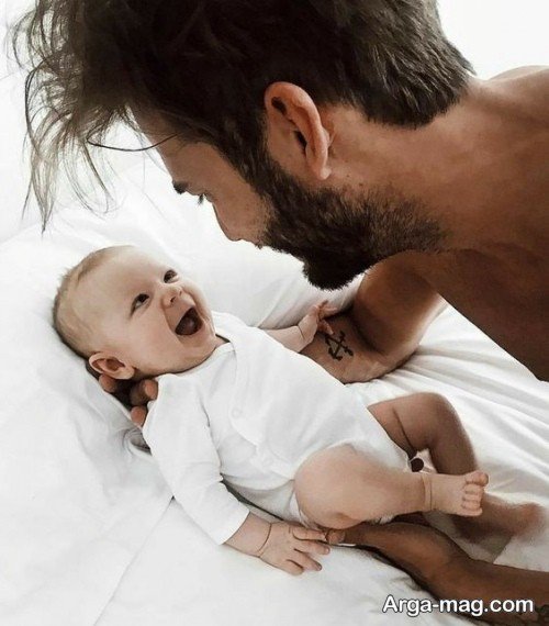  ایده ژست عکس پدر پسری