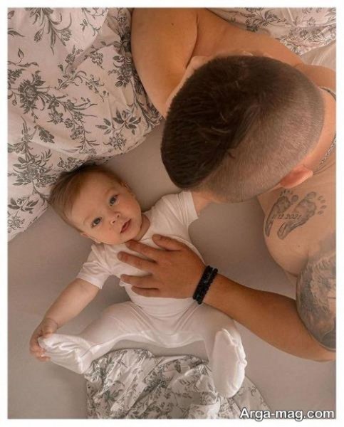  عکس پدر پسری پروفایل