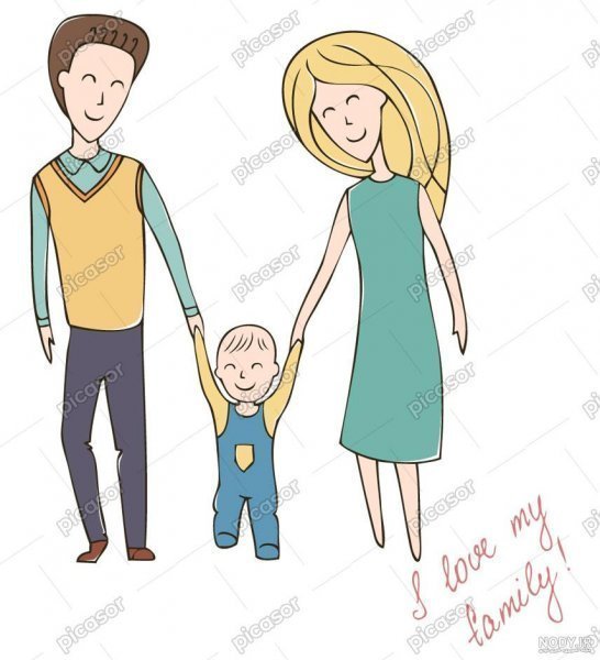  عکس پدر و پسر فانتزی