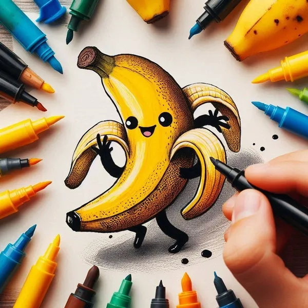  عکس موز کارتونی