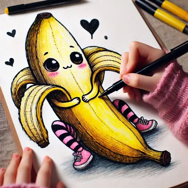  عکس موز کارتونی