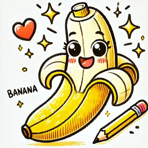  عکس موز کارتونی