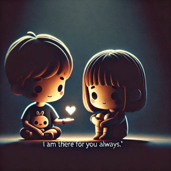  عکس کارتونی پسر و دختر عاشق