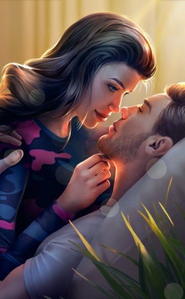  عکس های عاشقانه کارتونی احساسی دختر و پسر