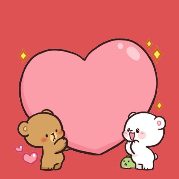  عکس عاشقانه کارتونی دونفره جدید