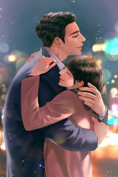  عکس دختر و پسر کارتونی عاشقانه برای پروفایل