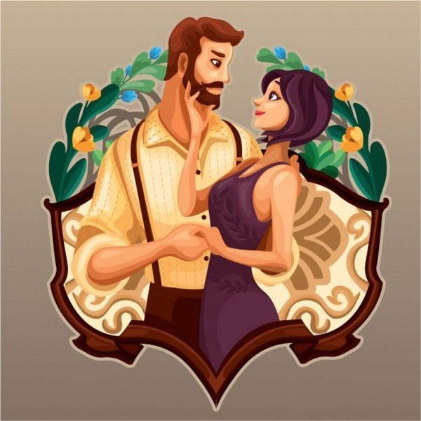  عکس های عاشقانه کارتونی برای پروفایل