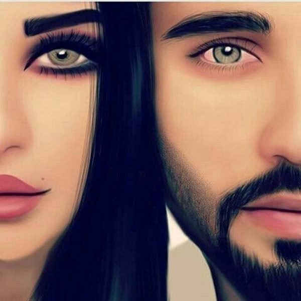  عکس های عاشقانه کارتونی برای پروفایل