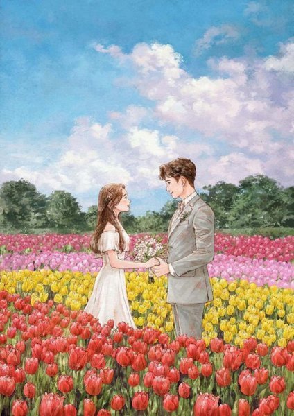  عکس های عاشقانه کارتونی برای پروفایل