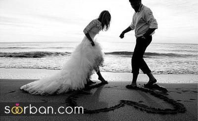  ایده ژست عکس عروس و داماد جدید