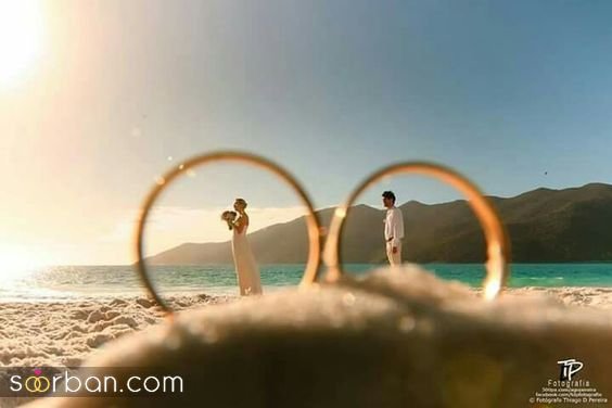  ایده ژست عکس عروس و داماد جدید