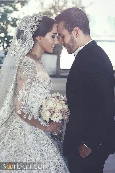  ایده ژست عکس عروس و داماد جدید