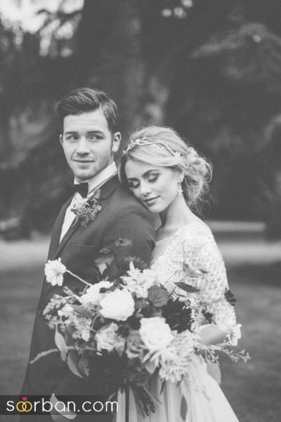  ایده ژست عکس عروس و داماد جدید