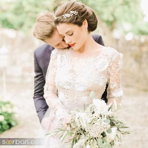  ایده ژست عکس عروس و داماد جدید