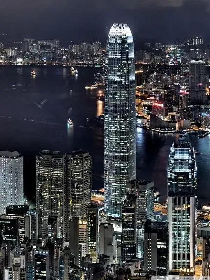  عکس شهر هنگ کنگ برای والپیپر گوشی آیفون