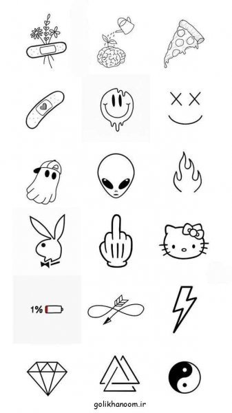  طرح تاتو مینیمال مردانه 2026