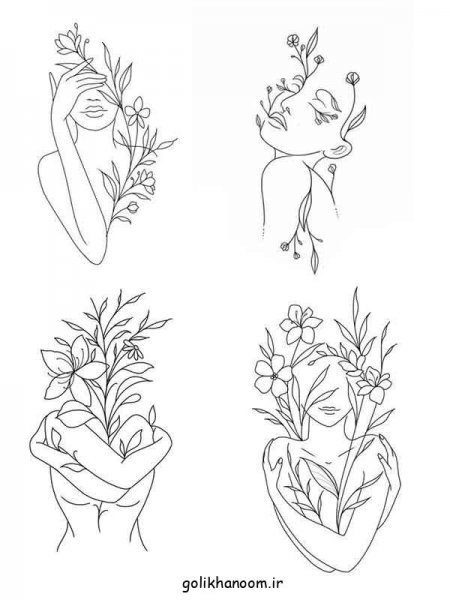  طرح تاتو دخترانه خفن