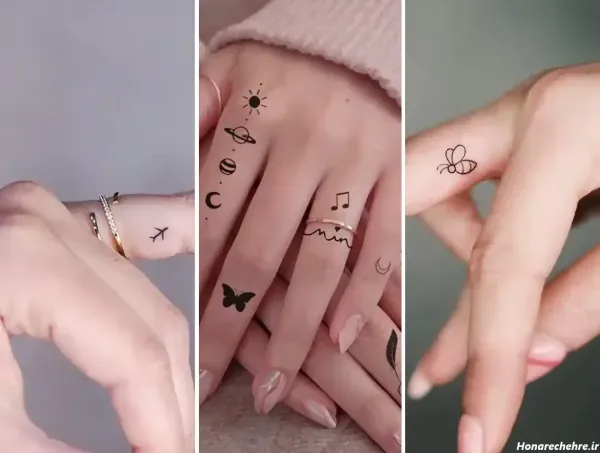 عکس طرح خالکوبی ساده