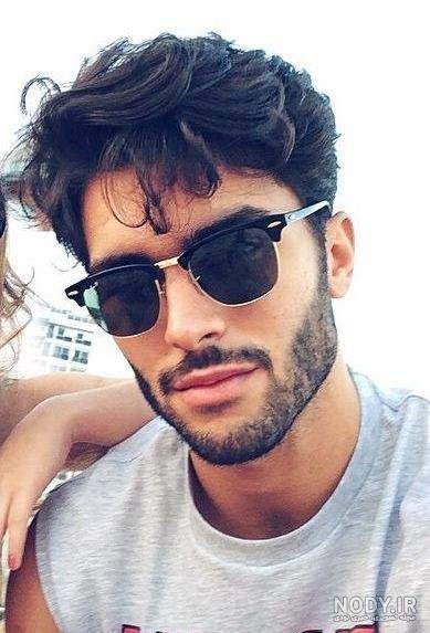 عکس پسر با عینک طبی