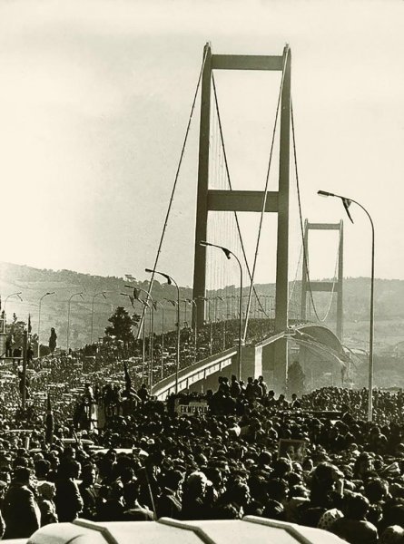  عکس پل استانبول ترکیه در شب