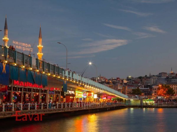  دانلود عکس پل گالاتا در استانبول ترکیه