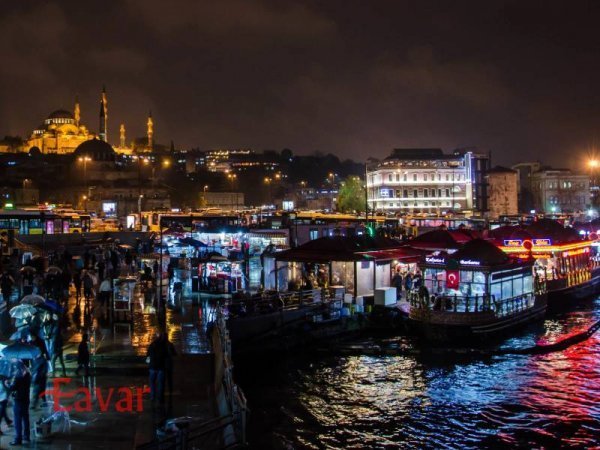  دانلود عکس پل گالاتا در استانبول ترکیه