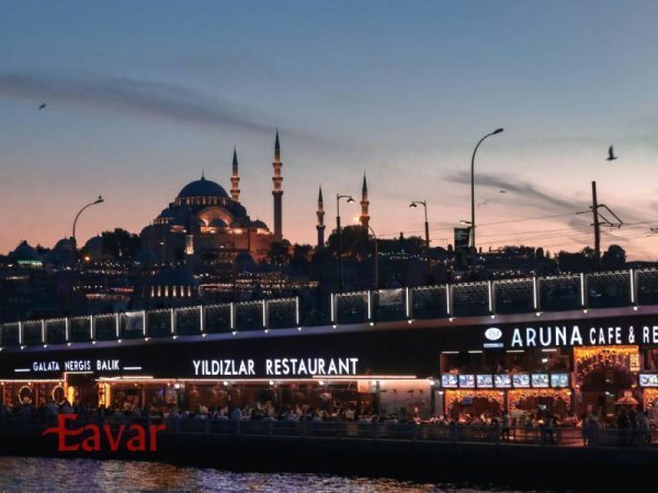  دانلود عکس پل گالاتا در استانبول ترکیه