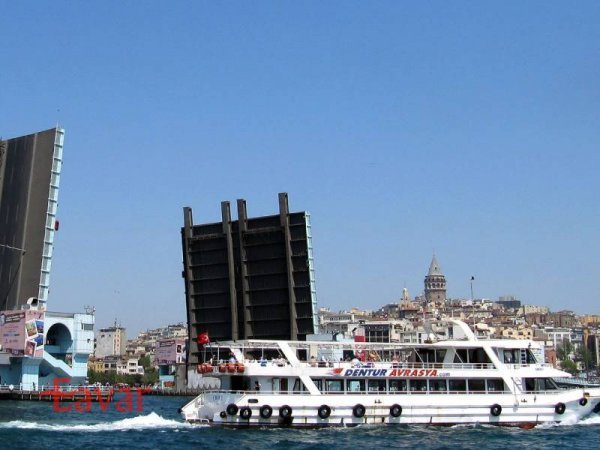  دانلود عکس پل گالاتا در استانبول ترکیه