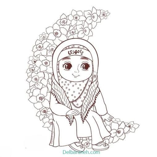  نقاشی نیمه شعبان زیبا