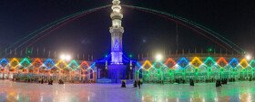  عکس جمکران در نیمه شعبان