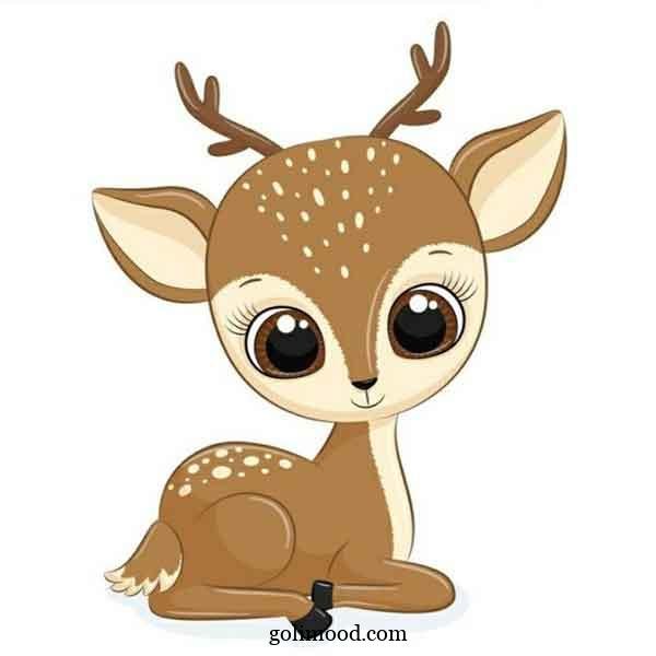  عکس اهو نقاشی