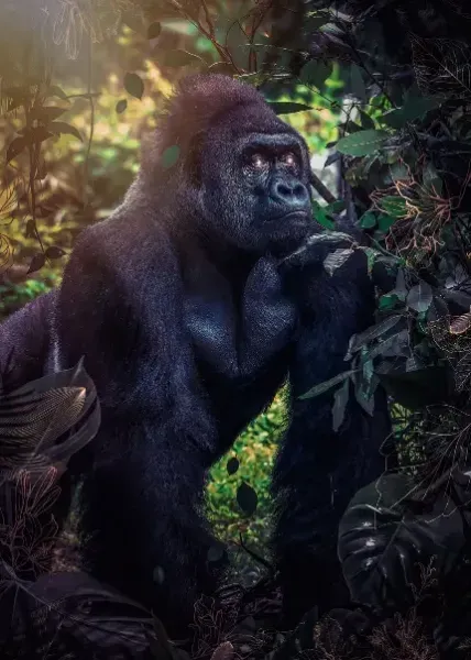  عکس گوریل واقعی