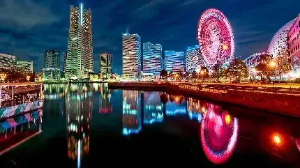  عکس کره جنوبی در شب