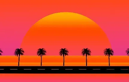  عکس درخت نخل کارتونی