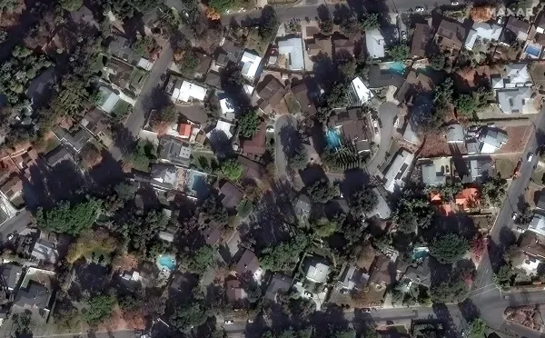  عکس لس آنجلس بعد از آتش سوزی