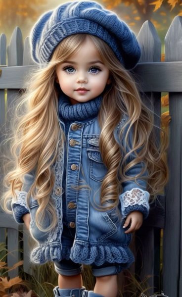 عکس تصویر زمینه کارتونی دختر زیبا