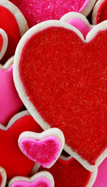 عکس قلب های قرمز برای تصویر زمینه