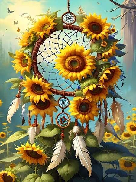 عکس گل آفتابگردان طبیعی